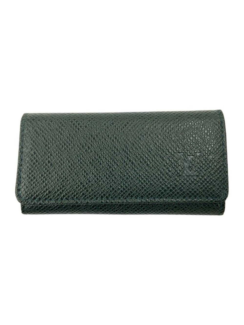 Louis Vuitton Multicles 4 Key Case Green Key Holder Coin Purse